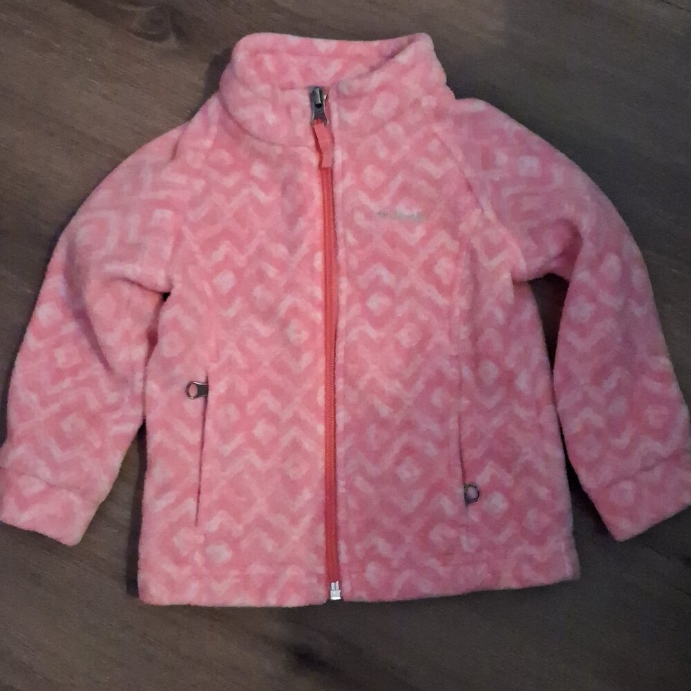 Toddler Girl's Columbia Fleece Jacket